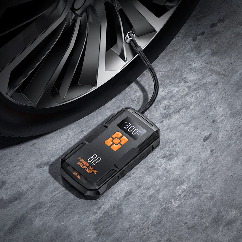 Hoco QS2 Jump Starter With Air Pump 8000mAh - Saif Al Najmi Kw
