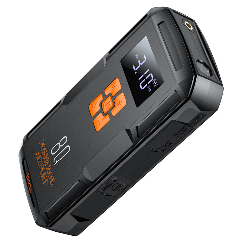 Hoco QS2 Jump Starter With Air Pump 8000mAh - Saif Al Najmi Kw