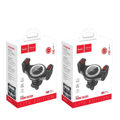 Hoco S1 Lite Roller Clamp Air Outlet Car Mount - Saif Al Najmi Kw
