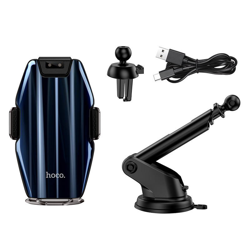 Hoco S45 Energia Car Wireless Charger – Dashboard & Air Vent Mount