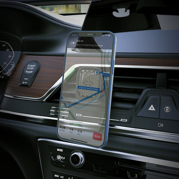 Hoco S49 Fuerte Series Air Outlet Magnetic Car Holder - Saif Al Najmi Kw