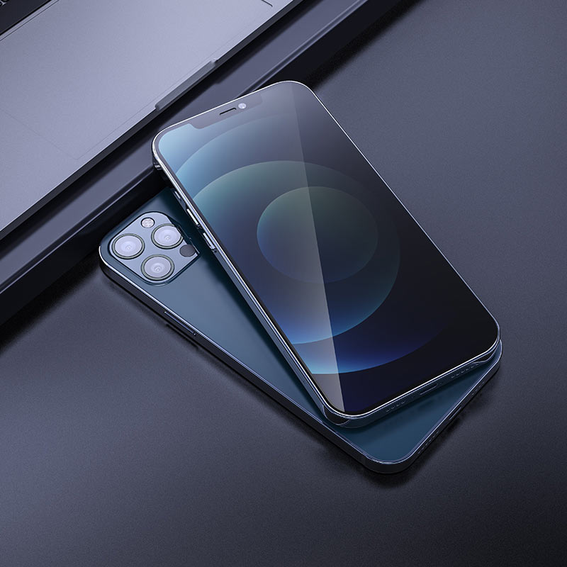 Hoco Shatterproof edges full screen anti-spy tempered glass for iPhone12 Pro Max(A21) - Saif Al Najmi Kw