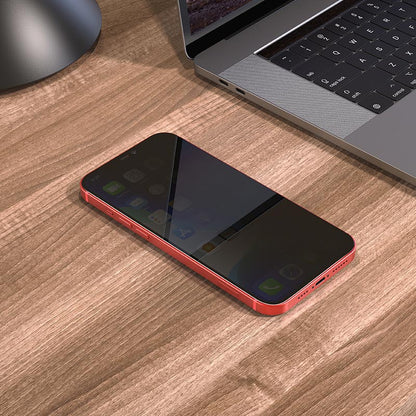 Hoco Shatterproof edges full screen anti-spy tempered glass for iPhone12 Pro Max(A21) - Saif Al Najmi Kw