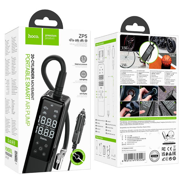 HOCO Smart air pump ZP5 May - Saif Al Najmi KwAir PumpHocoSaif Al Najmi KwHOCO Smart air pump ZP5 May - Saif Al Najmi Kw