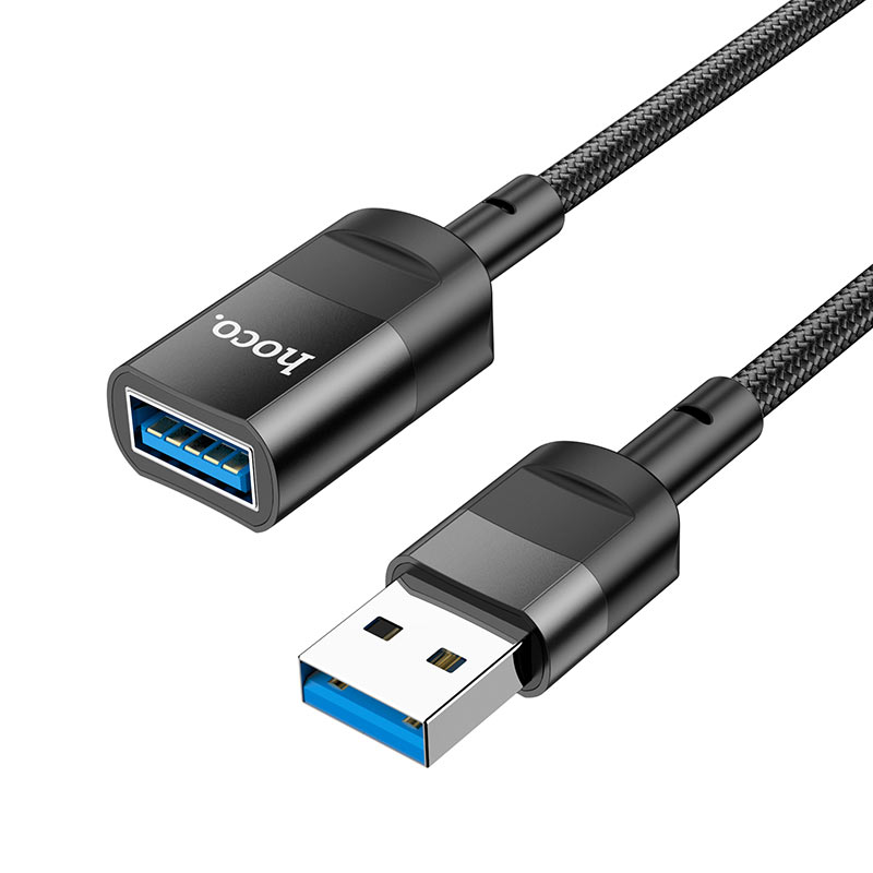 Hoco U107 USB male to USB female USB3.0 charging data sync extension cable 1.2M - Saif Al Najmi Kw