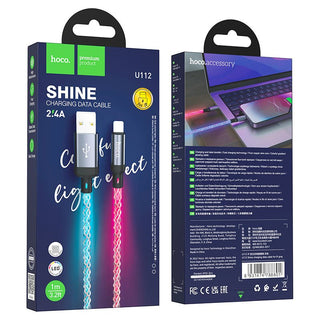 Hoco U112 Shine charging data cable for iP 1M - Gray - Saif Al Najmi KwData CablesHocoSaif Al Najmi KwHoco-5474Hoco U112 Shine charging data cable for iP 1M - Gray - Saif Al Najmi Kw