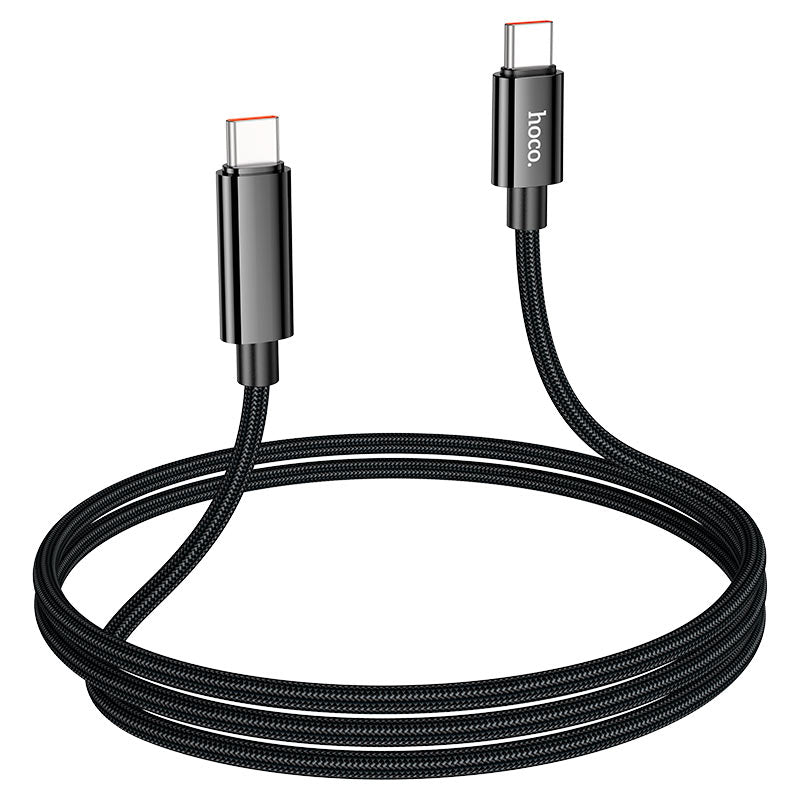 Hoco U125 Benefit 100W charging data cable with display Type - C to Type - C - Saif Al Najmi KwData CablesHocoSaif Al Najmi KwHoco26366Hoco U125 Benefit 100W charging data cable with display Type - C to Type - C - Saif Al Najmi Kw