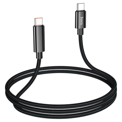 Hoco U125 Benefit 100W charging data cable with display Type - C to Type - C - Saif Al Najmi KwData CablesHocoSaif Al Najmi KwHoco26366Hoco U125 Benefit 100W charging data cable with display Type - C to Type - C - Saif Al Najmi Kw