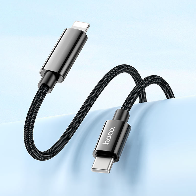 Hoco U125 Benefit PD charging data cable with display iP 1.2M - Saif Al Najmi Kw
