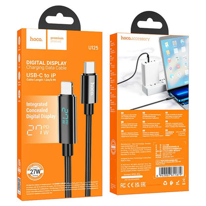 Hoco U125 Benefit PD charging data cable with display iP 1.2M - Saif Al Najmi KwData CablesHocoSaif Al Najmi KwHoco41395Hoco U125 Benefit PD charging data cable with display iP 1.2M - Saif Al Najmi Kw