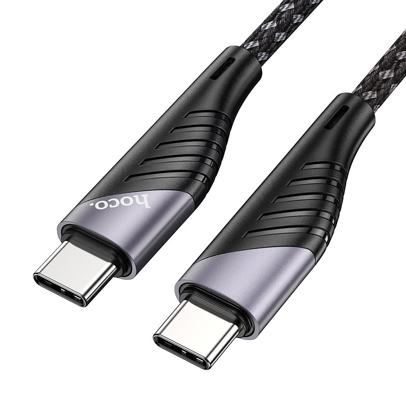 Hoco U95 Freeway PD charging data cable 60W for Type-C to Type-C 1.5M - Saif Al Najmi Kw