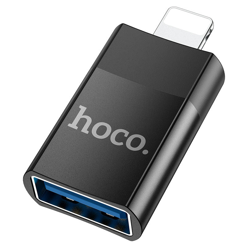 Hoco UA17 Lightning Male to USB female USB 2.0 adapter - Saif Al Najmi KwOTG / ConnectorsHocoSaif Al Najmi KwUA17Hoco UA17 Lightning Male to USB female USB 2.0 adapter - Saif Al Najmi Kw