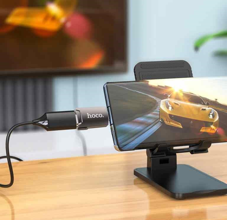 Hoco UA19 Easy Flow Type-C to HDTV Adapter – 4K Display Output