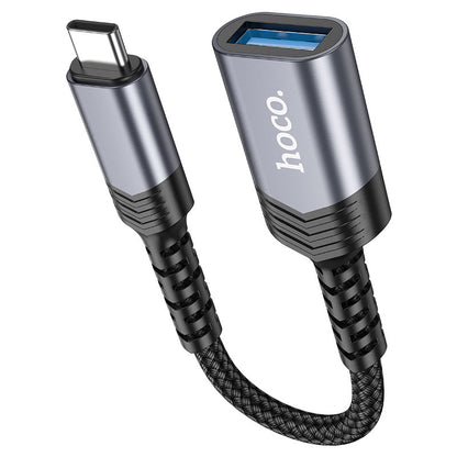 Hoco UA24 Type-C male to USB female 3.0 converter - Saif Al Najmi Kw