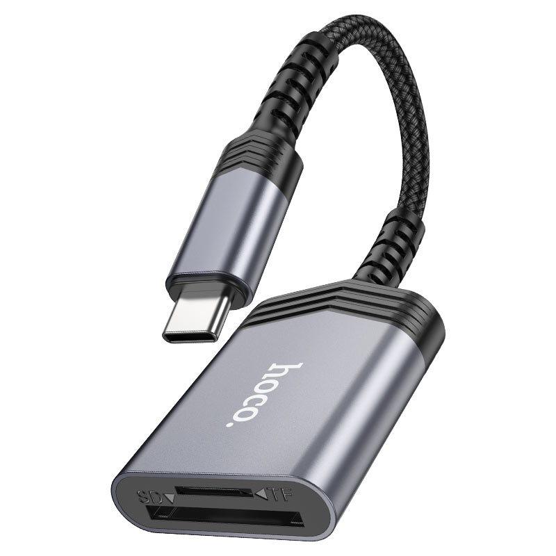 Hoco UA25 2-in-1 card reader Type-C - Saif Al Najmi Kw