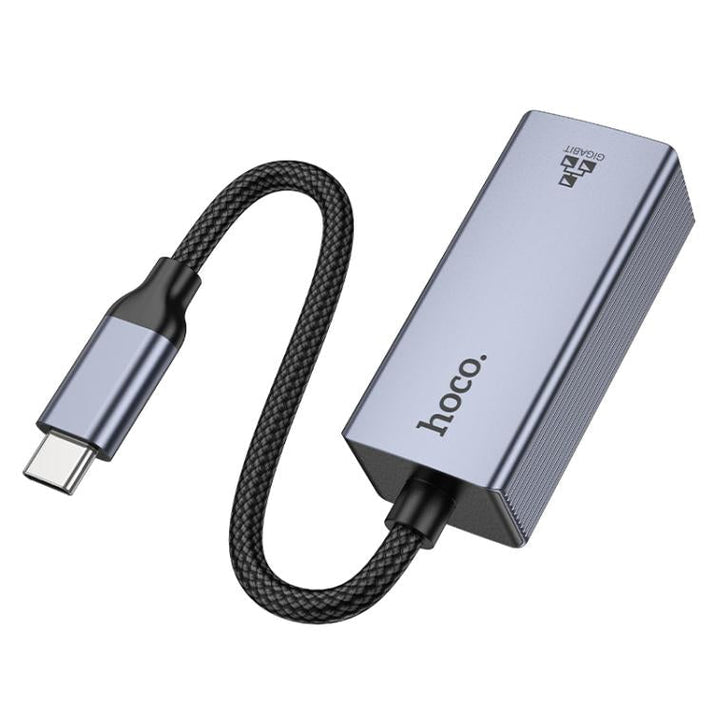 Hoco UA37 1000 Mbps Type - C to RJ45 Ethernet Adapter - Saif Al Najmi KwSaif Al Najmi KwSaif Al Najmi Kwua37-typecHoco UA37 1000 Mbps Type - C to RJ45 Ethernet Adapter