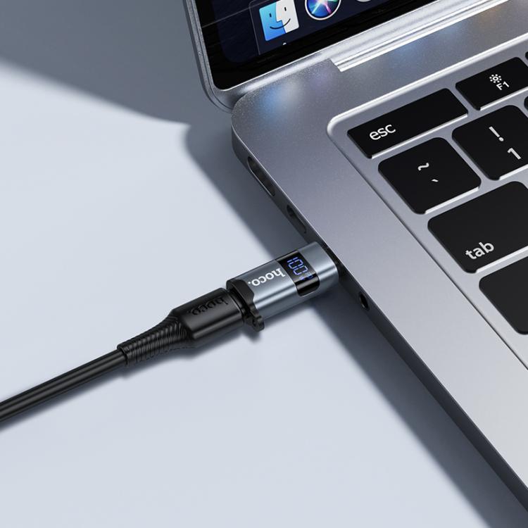 HOCO UA44A USB - C Male to USB - C Female Display Adapter - Saif Al Najmi KwOTG / ConnectorsHocoSaif Al Najmi KwHOCO UA44A USB - C Male to USB - C Female Display Adapter