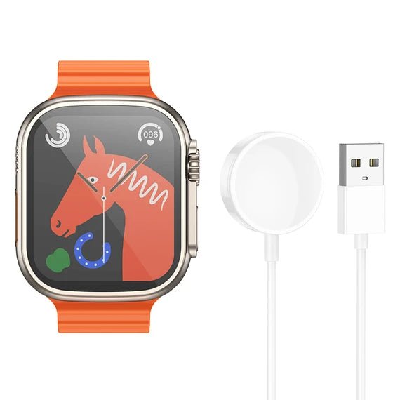 Hoco Ultra Y12 Smart Sports Watch with Silicone Strap - Orange - Saif Al Najmi KwSmart WatchesHocoSaif Al Najmi KwHoco Ultra Y12 Smart Sports Watch with Silicone Strap - Orange - Saif Al Najmi Kw