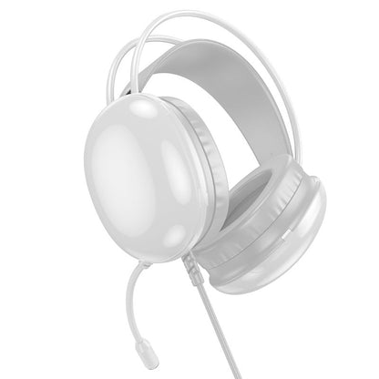 W109 Rich gaming headphones - White - Saif Al Najmi Kw