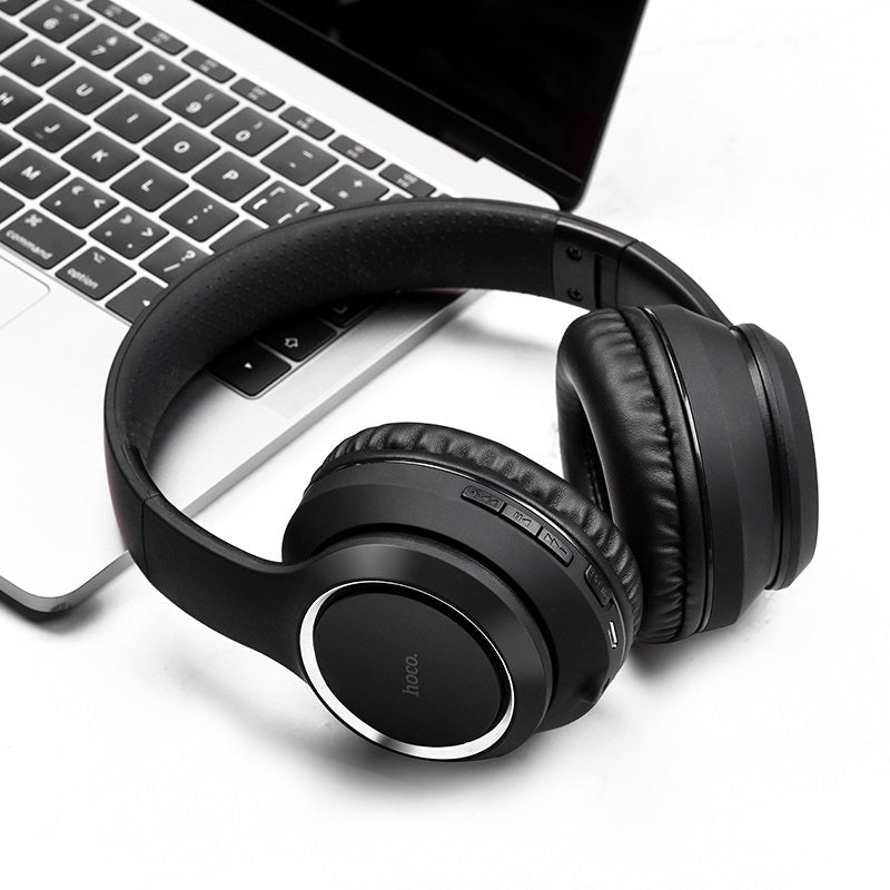 HOCO W28 Journey wireless headphones - black - Saif Al Najmi KwHeadphoneshocoSaif Al Najmi KwW28HOCO W28 Journey wireless headphones - black - Saif Al Najmi Kw