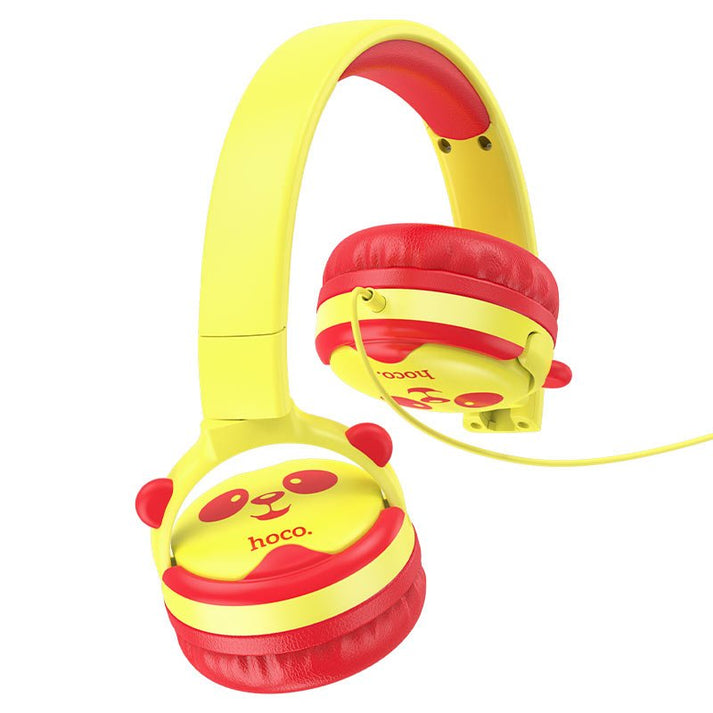 Hoco W31 Children’s Headphones – Safe Sound for Kids - Saif Al Najmi KwHeadphonesHocoSaif Al Najmi KwYellowHoco W31 Children’s Headphones – Safe Sound for Kids