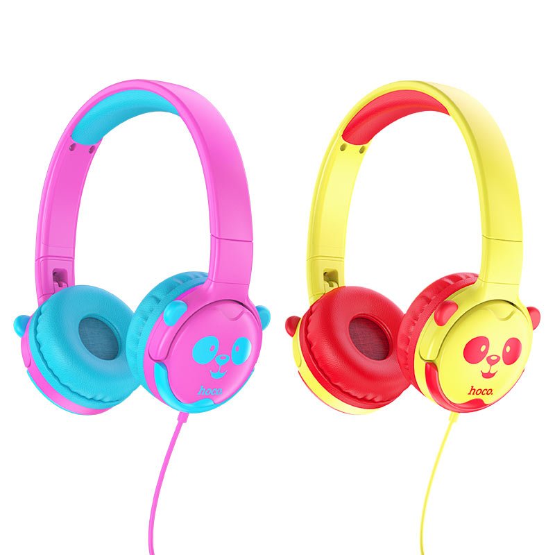 Hoco W31 Children’s Headphones – Safe Sound for Kids - Saif Al Najmi KwHeadphonesHocoSaif Al Najmi KwYellowHoco W31 Children’s Headphones – Safe Sound for Kids