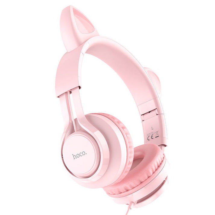 Hoco W36 Cat Ear Wireless Headphones - Saif Al Najmi KwHeadphonesHocoSaif Al Najmi KwPinkHoco W36 Cat Ear Wireless Headphones - Saif Al Najmi Kw