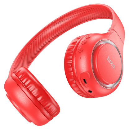 Hoco W41 Charm BT headphones - red - Saif Al Najmi Kw
