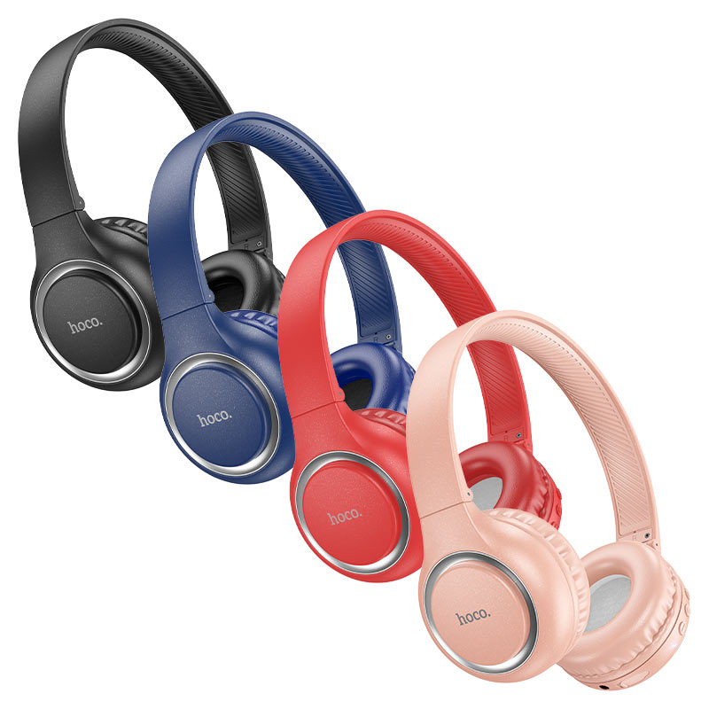 Hoco W41 Charm BT headphones - red - Saif Al Najmi Kw