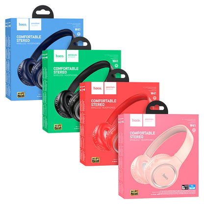 Hoco W41 Charm BT headphones - black - Saif Al Najmi Kw