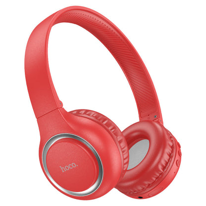 Hoco W41 Charm BT headphones - red - Saif Al Najmi Kw