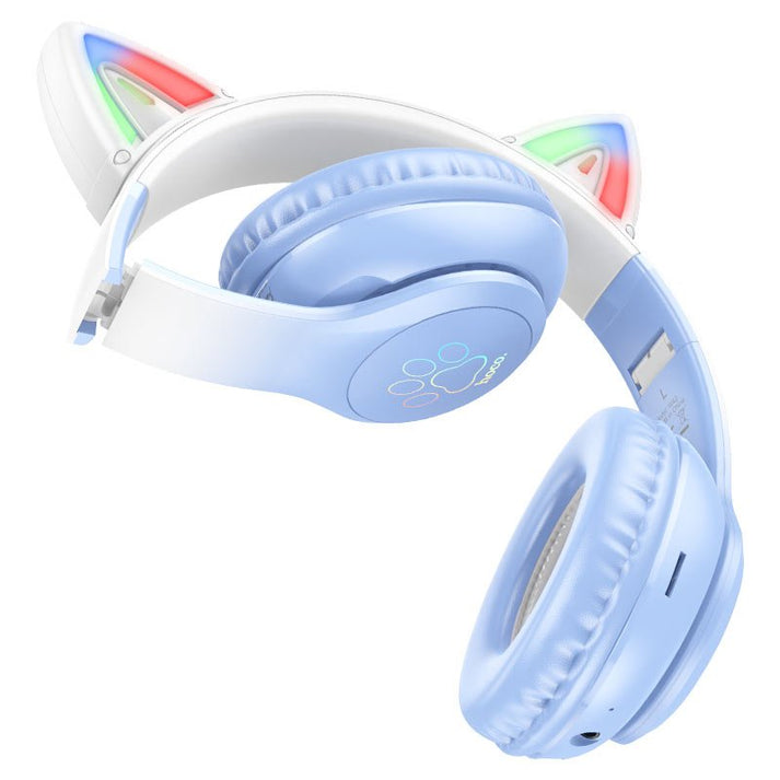 Hoco W42 Cat Ears Wireless Wired Headphones - Saif Al Najmi KwHeadphonesHocoSaif Al Najmi KwHoco W42 Cat Ears Wireless Wired Headphones
