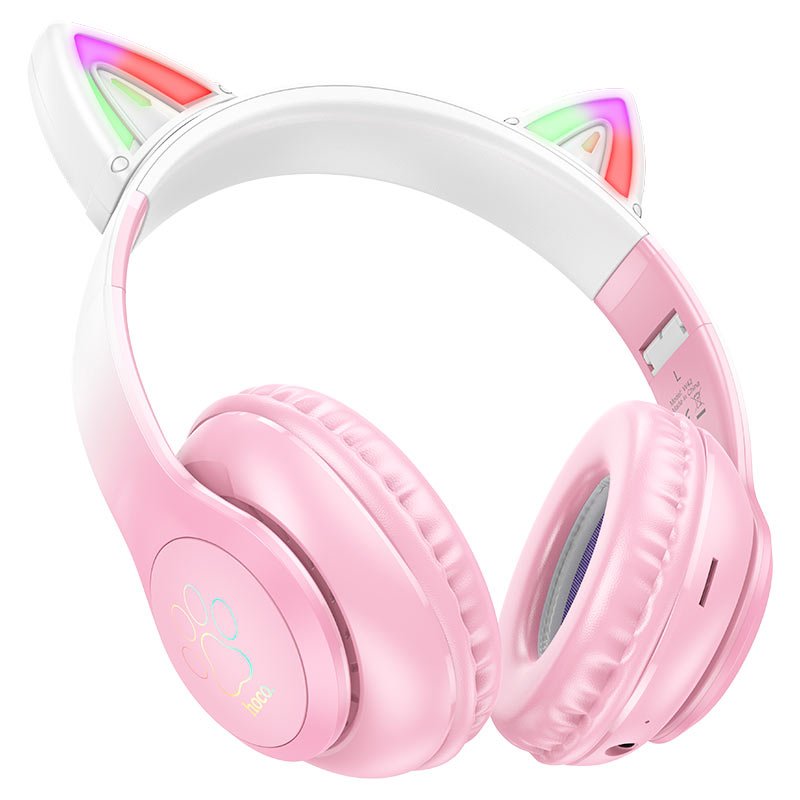 Hoco W42 Cat Ears Wireless Wired Headphones - Saif Al Najmi KwHeadphonesHocoSaif Al Najmi KwHoco W42 Cat Ears Wireless Wired Headphones