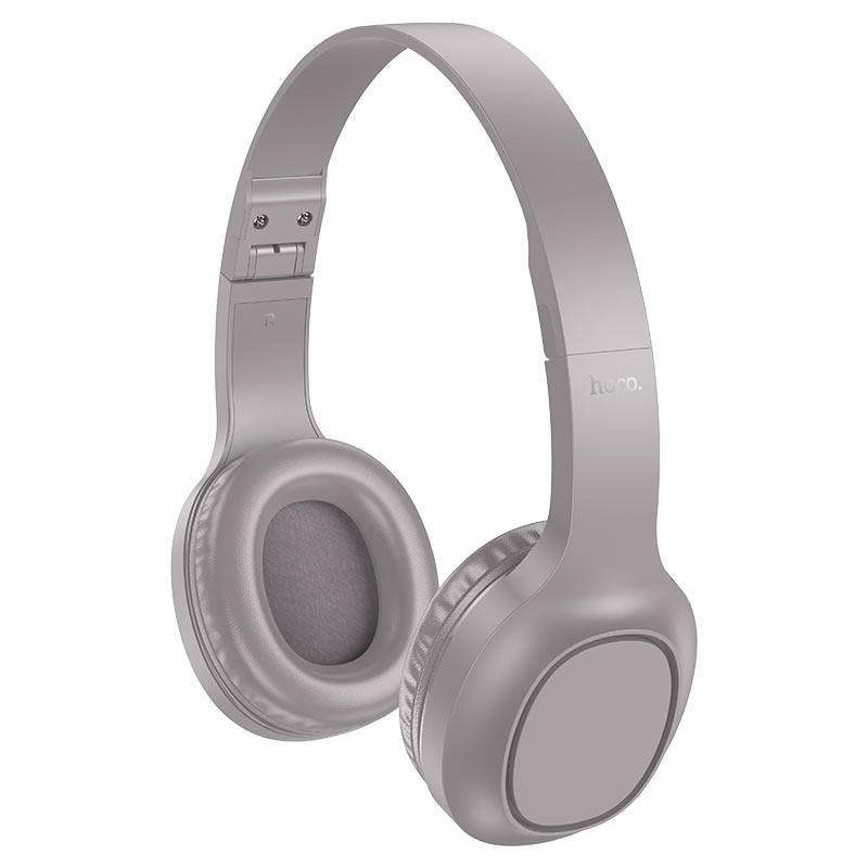 Hoco W46 Charm BT headset - brown - Saif Al Najmi Kw