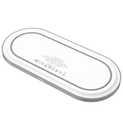 Hoco Wireless charger “CW24 Handsome” 3 - in - 1 tabletop charging dock 10w - Saif Al Najmi KwSaif Al Najmi KwSaif Al Najmi KwHoco Wireless charger “CW24 Handsome” 3 - in - 1 tabletop charging dock 10w