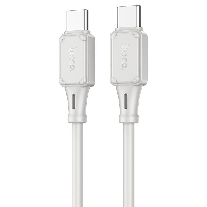 Hoco X101 Assistant 60W silicone charging data cable Type-C to Type-C - Saif Al Najmi Kw