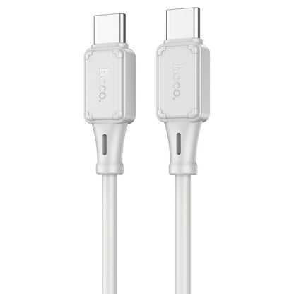Hoco X101 Assistant 60W silicone charging data cable Type-C to Type-C - Saif Al Najmi Kw