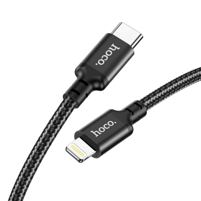 Hoco X14 Double speed PD charging data cable for iP (L=1M) - Saif Al Najmi KwData CablesHocoSaif Al Najmi KwHoco-3490BlackHoco X14 Double speed PD charging data cable for iP (L=2M) - Saif Al Najmi Kw