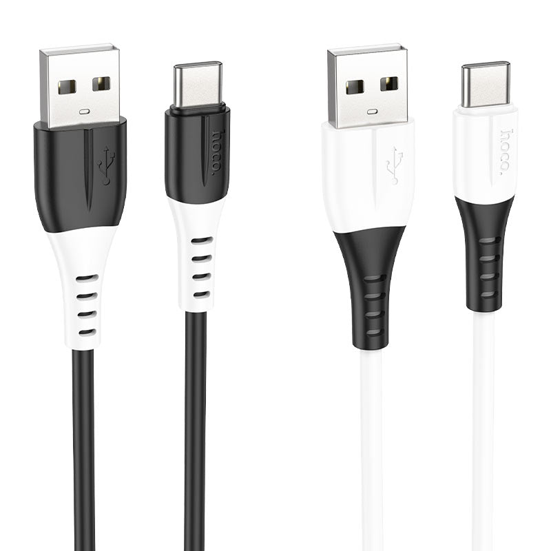 Hoco X82 Type - C silicone charging data cable 1M - Saif Al Najmi KwData CablesHocoSaif Al Najmi KwHoco41351WhiteHoco X82 Type - C silicone charging data cable 1M - Saif Al Najmi Kw