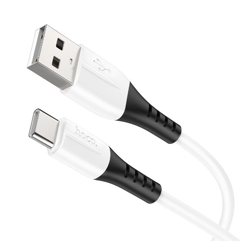 Hoco X82 Type - C silicone charging data cable 1M - Saif Al Najmi KwData CablesHocoSaif Al Najmi KwHoco41351WhiteHoco X82 Type - C silicone charging data cable 1M - Saif Al Najmi Kw