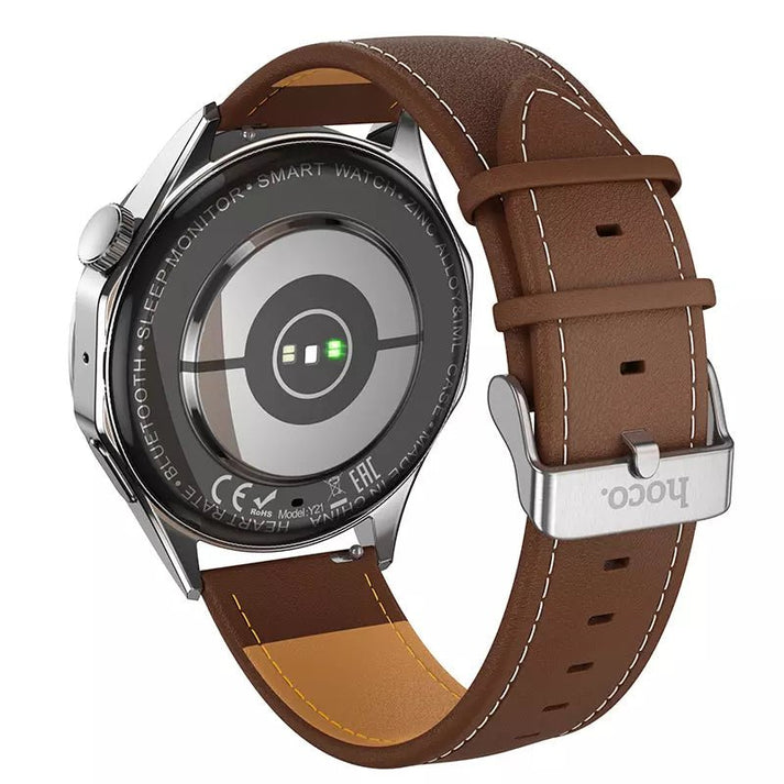 Hoco Y21 Smart Watch AMOLED - Bluetooth Calls IP67 Waterproof - Saif Al Najmi KwSmart WatchesHocoSaif Al Najmi KwY21Hoco Y21 Smart Watch AMOLED - Bluetooth Calls IP67 Waterproof - Saif Al Najmi Kw