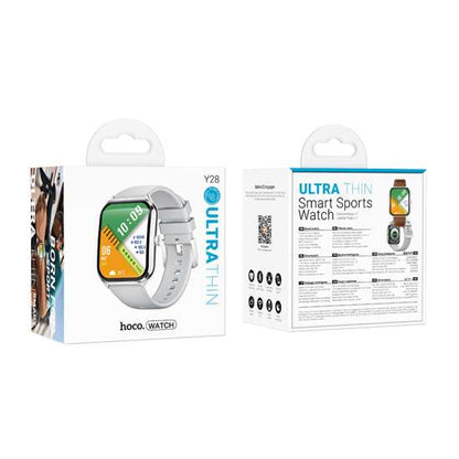 Hoco Y28 AMOLED Smart sports watch(call version) - Saif Al Najmi KwSmart WatchesHocoSaif Al Najmi KwDesert whiteHoco Y28 AMOLED Smart sports watch(call version)