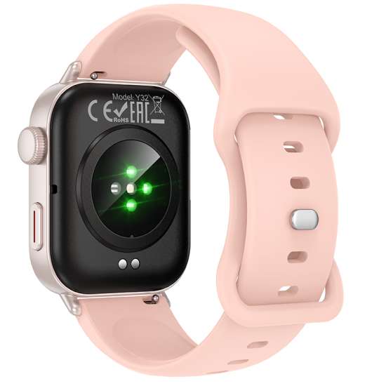 HOCO Y32 Smart Watch Bluetooth Calling IP67 Pink - Saif Al Najmi KwSmart WatchesHocoSaif Al Najmi KwHOCO Y32 Smart Watch Bluetooth Calling IP67 Pink