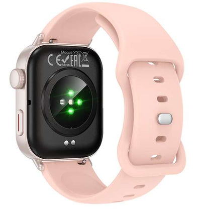 HOCO Y32 Smart Watch Bluetooth Calling IP67 Pink - Saif Al Najmi KwSmart WatchesHocoSaif Al Najmi KwHOCO Y32 Smart Watch Bluetooth Calling IP67 Pink