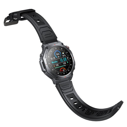 HOCO Y37 AMOLED GPS Smart Sport Watch with Calling Black - Saif Al Najmi KwSmart WatchesHocoSaif Al Najmi KwHOCO Y37 AMOLED GPS Smart Sport Watch with Calling Black