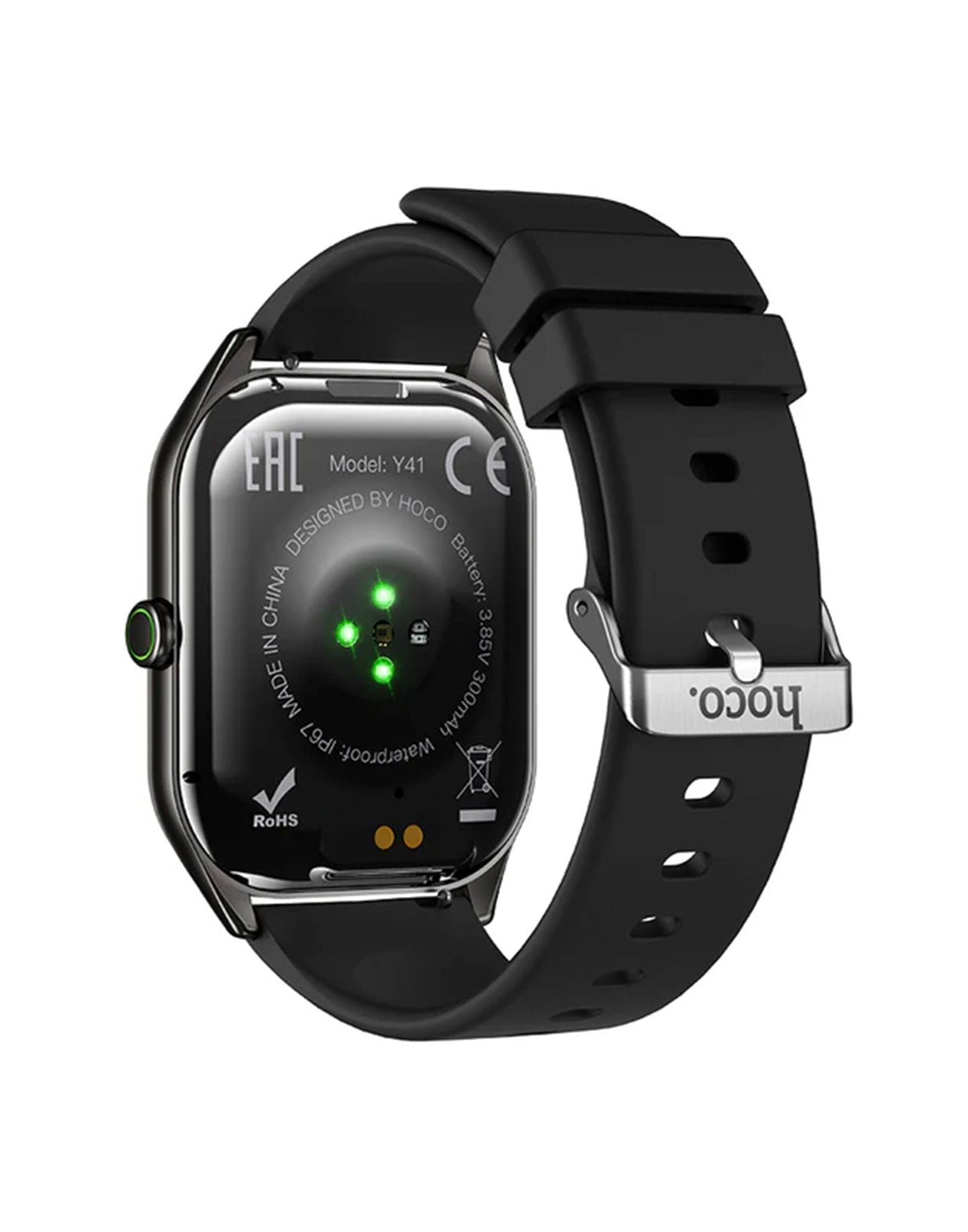 HOCO Y41 Smart Watch with Bluetooth Calling Black - Saif Al Najmi KwSmart WatchesHocoSaif Al Najmi KwHOCO Y41 Smart Watch with Bluetooth Calling Black