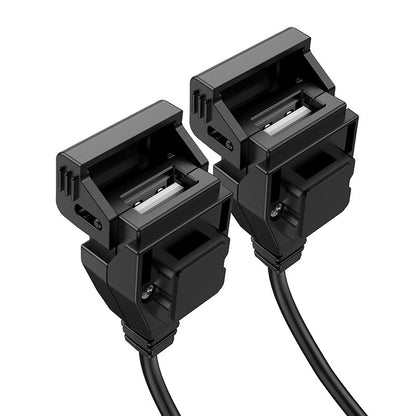 Hoco Z45A Dual USB Motorcycle Charger with Phone Holder - Saif Al Najmi Kw