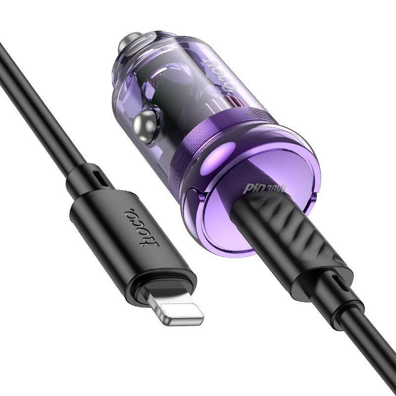 Z53 Sight single port PD30W car charger - Black - Saif Al Najmi Kw