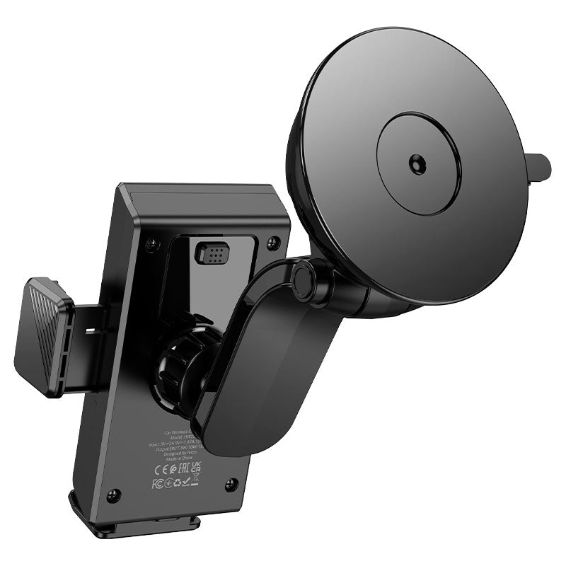 HW22 Precious wireless fast charging car holder(center console) - Black - Saif Al Najmi KwPhone HolderHocoSaif Al Najmi KwHW22132622HW22 Precious wireless fast charging car holder(center console) - Black - Saif Al Najmi Kw