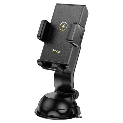 HW22 Precious wireless fast charging car holder(center console) - Black - Saif Al Najmi KwPhone HolderHocoSaif Al Najmi KwHW22132622HW22 Precious wireless fast charging car holder(center console) - Black - Saif Al Najmi Kw